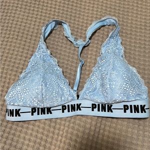 PINK lace racerback Bralette